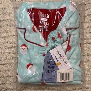 Max & Olivia kids’ Santa pjs
